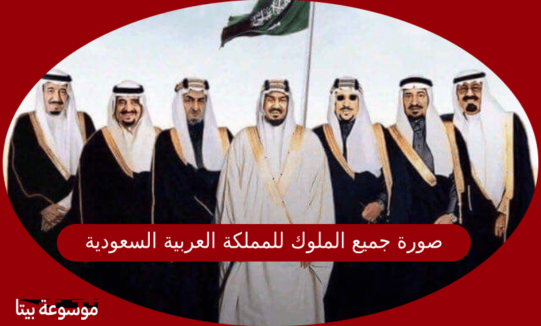 صورة جميع الملوك للمملكة العربية السعودية