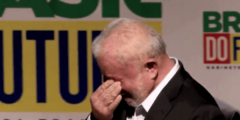 ما سبب بكاء رئيس البرازيل الجديد