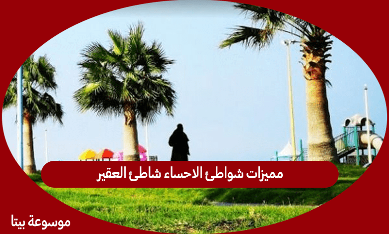 مميزات شواطئ الاحساء شاطئ العقير