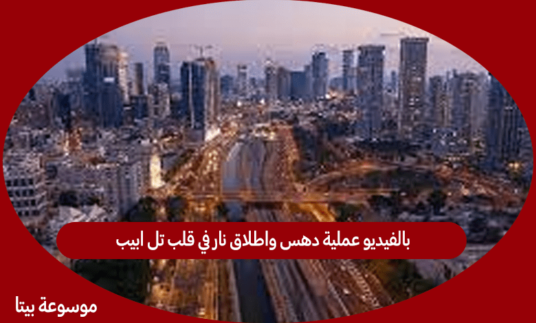 بالفيديو عملية دهس في قلب تل ابيب