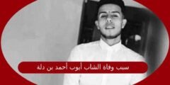 سبب وفاة الشاب أيوب أحمد بن دلة